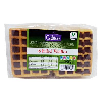 Cabico 8 Chocolate Filled Waffles (Dec 23) RRP 2.29 CLEARANCE XL 89p or 2 for 1.50
